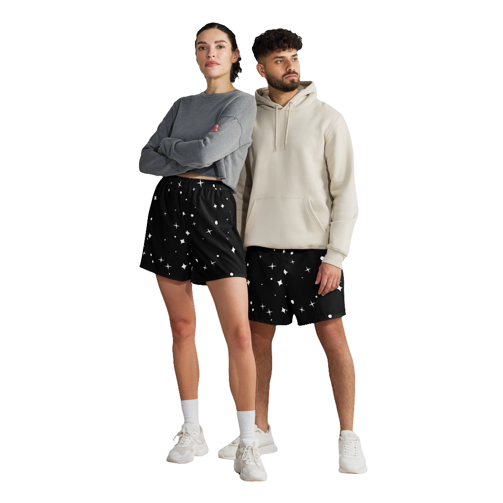 Ekologiska ♻️ Unisex långa sportbyxor - STARS