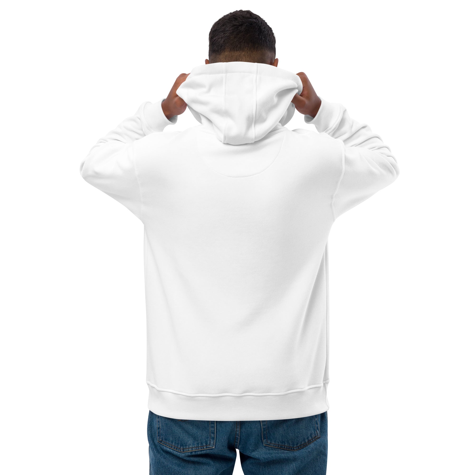 Premium eko-hoodie – SENTIDO-FIT unisexmodell, storlekar XS - 5XL