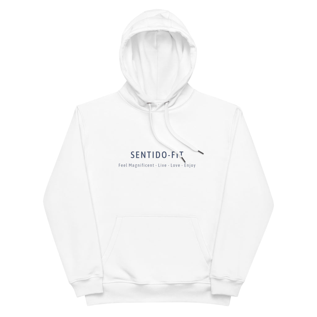 Premium eko-hoodie – SENTIDO-FIT unisexmodell, storlekar XS - 5XL