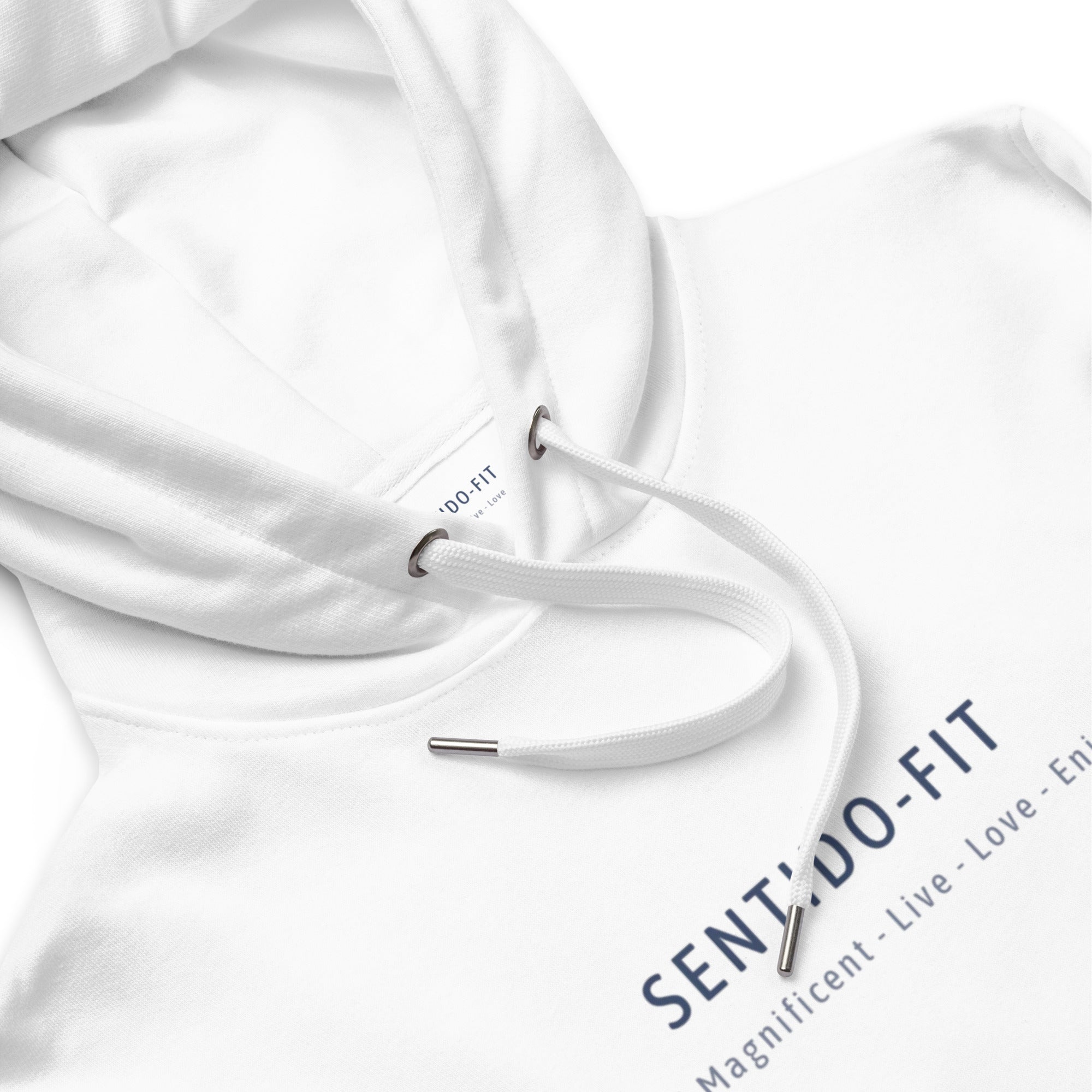 Premium eko-hoodie – SENTIDO-FIT unisexmodell, storlekar XS - 5XL